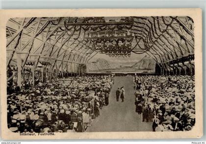 3000 Bern Berne 1910 Gebrauchsspuren Eidgen. Schützenfest Tir Fédéral Be... - 13137314