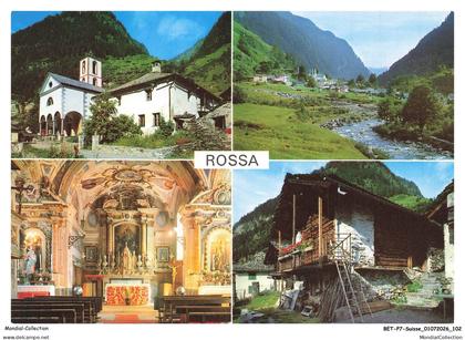 BETP7-0628-SUISSE - ROSSA - Val calanca - Chiesa parrocchiale san bernardo