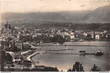 BR5595 Geneve vu de Beau Cedre Cologny   switzerland