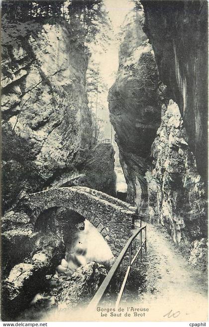 CPA Gorges de l'Areuse Saut de Brot