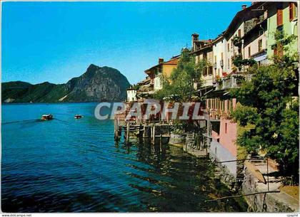 CPM Gandria Lac de Lugano Panorama avec Mont S Salvatoire
