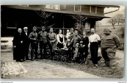 Entlebuch Bachwil Soldaten Uniform Kinderwagen Ort handschriftlich Milit... - 13960797