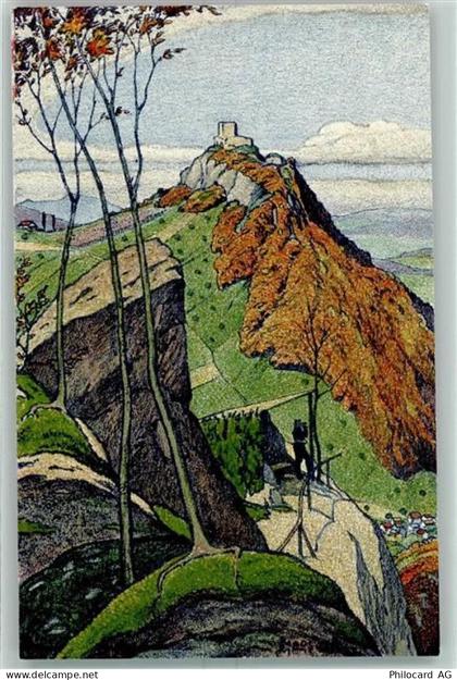 Leymen Leimen Ruine Landskron Pro Juventute Schweiz Künstlersteindruck... - 13159431