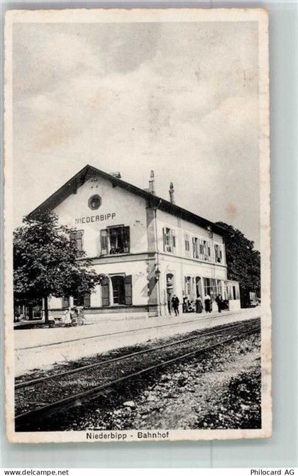 Niederbipp Bahnhof Bahnhof Schweiz 1918 Foto AK - 13673054