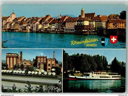 Rheinfelden Dampfer Rheinfelden Feldschlösschen Binnenschiff - 39693763