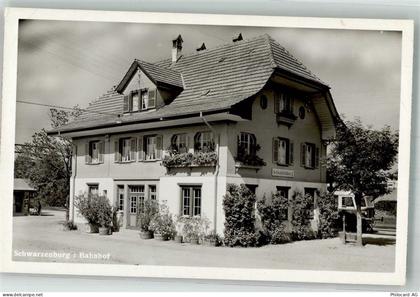 Schwarzenburg Bahnhof Bahnpost Stuachungen Bahnhof Schweiz Gebrauchsspur... - 13310801