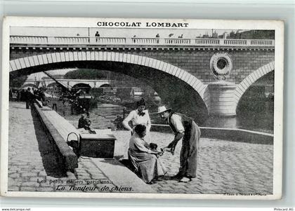 Serie Chocolat Lombart, Berufe, Le Tondeur de chiens Schokolade 1918 - 13410644