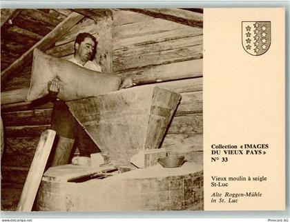 St-Luc Collection Images du vieux Pays Nr. 33 - Berufe - Alte Roggen-Müh... - 10139071