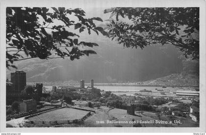 SUISSE BELLINZONE CHATEAUX DE SASSO CORBARO MONTEBELLO ET CASTELGRANDE