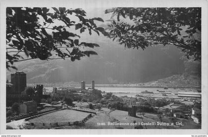 SUISSE BELLINZONE CHATEAUX DE SASSO CORBARO MONTEBELLO ET CASTELGRANDE