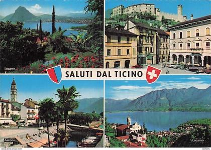 SUISSE-LUGANO-LAC DE LUGANO-N°7110-B/0163