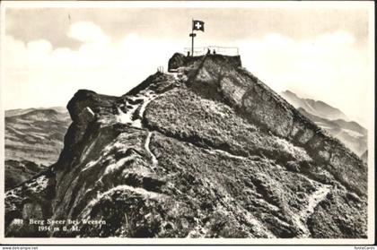 Weesen Walensee SG Weesen Berg Speer