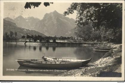 Weesen Walensee SG Weesen Schiff