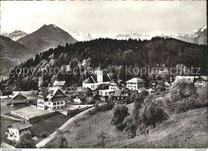 Stalden OW mit Wetterhorngruppe