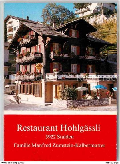 Stalden OW Restaurant Holgaessli