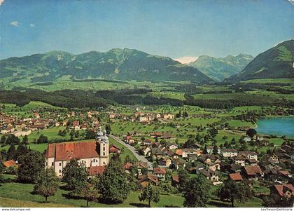 [-10%] SUISSE - Sarnen - Cures Air des Mutualités Chrétiennes Melchtal - Panorama - Eglise - Lac - Montagne -  Carte pos