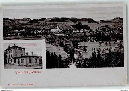 9606 Bütschwil 1904 - Restaurant z. Wies - 13444398