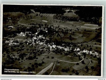 9533 Kirchberg SG - Fliegeraufnahme Dietschwil - 13160041