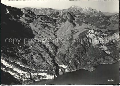 Amden Walensee SG Fliegeraufnahme Walensee