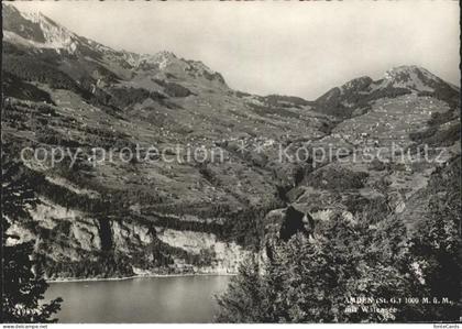 Amden Walensee SG mit Walensee