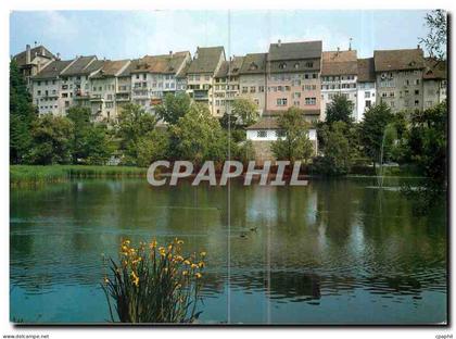 CPA Wil SG Blick vom Weiher auf Altstadt