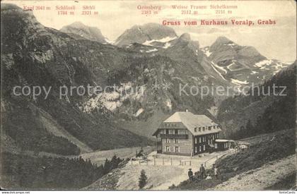 Grabs SG Kurhaus Grabs mit Alpenpanorama