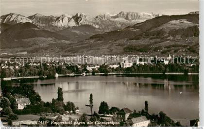 Rapperswil -Jona Rapperswyl Zuerichsee SG mit den Glarneralpen