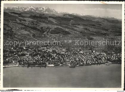 Rorschach Bodensee Fliegeraufnahme Bodensee Saentis