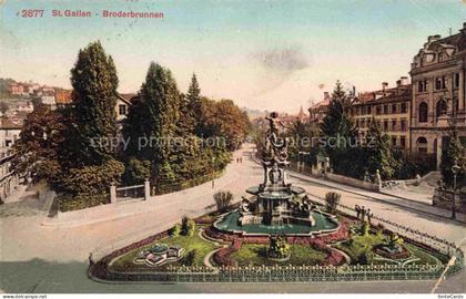 St Gallen SANKT GALLEN SG Broderbrunnen