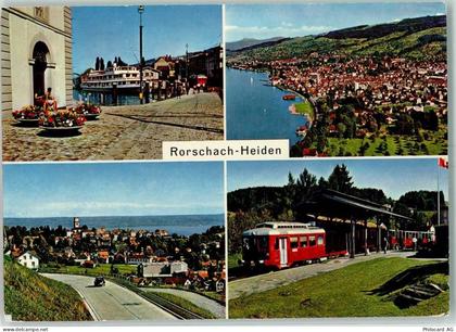 9400 Rorschach - Rorschach-Heiden-Bergbahn Ausflugsschiff Auto - 10392544