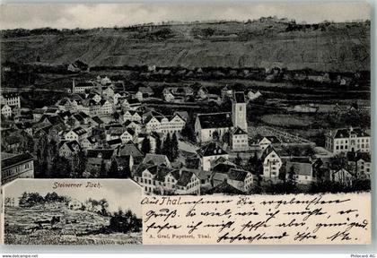 9425 Thal 1904 - Steinerner Tisch, Teilansicht AK - 13208647