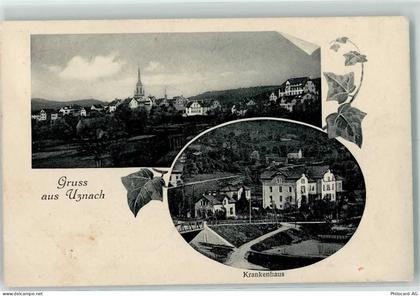 8730 Uznach 1913 Gebrauchsspuren Krankenhaus - 13224531