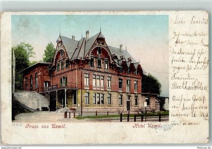 9240 Uzwil 1900 Gebrauchsspuren Hotel Uzwil - 13224590