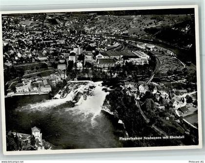 8212 Neuhausen am Rheinfall - Luftbild - Swissair Nr. 10409 - Rheinfall,... - 13056602