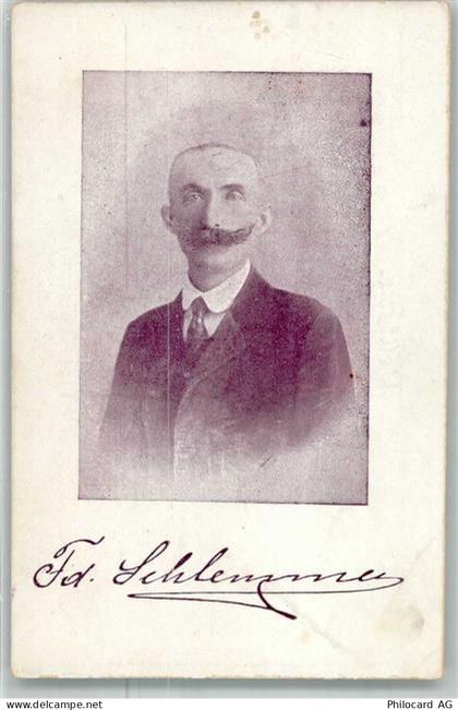 8213 Neunkirch 1918 Autograph Portrait Ferdinand Schlemmer - 13301934