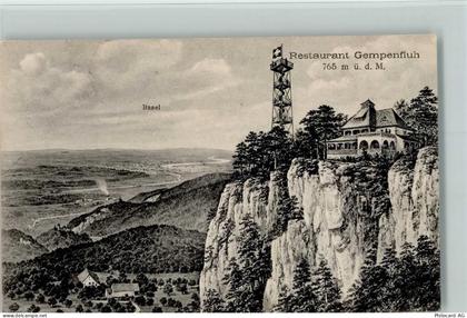 4145 Gempen 1916 - Restaurant Gempenfluh Basel - 13094779