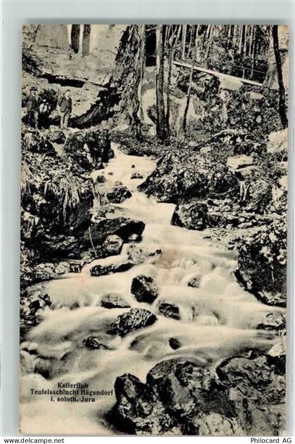4614 Hägendorf 1913 - Kellerfluh Teufelsschlucht - 10611371