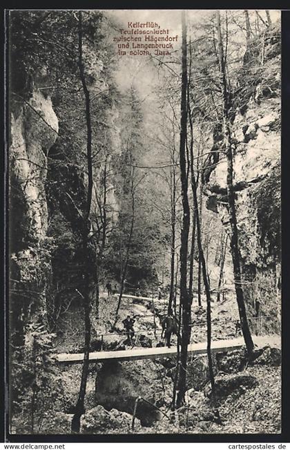 AK Hägendorf, Kellerflüh Teufelsschlucht
