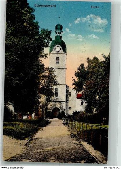 5012 Schönenwerd SO 1919 Foto AK Kirche - 38212395
