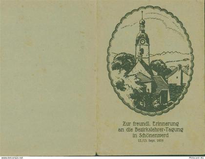 5012 Schönenwerd SO KEINE AK Erinnerung Bezirkslehrer Tagung September 1... - 13813697