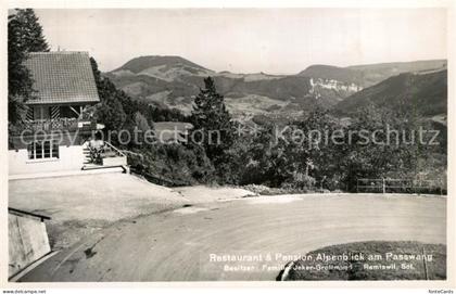 Passwang Balsthal Restaurant Pension Alpenblick am Passwang