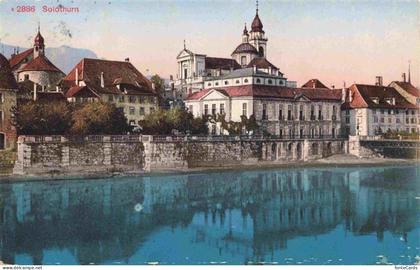 Solothurn Soleure SO Aarepartie Kirche