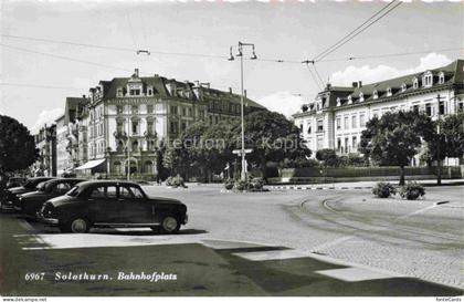 Solothurn Soleure SO Bahnhofplatz