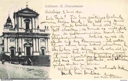 Solothurn Soleure SO St Ursusmuenster