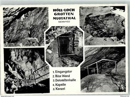 6436 Muotathal Foto AK Höll-Loch Grotten Foto von Matt - 39695582