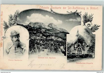 6422 Steinen 1899 - Werner Stauffacher Stauffacher-Kapelle Steinen mit M... - 13127860