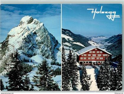 8849 Alpthal Foto AK Berggasthaus Skilift Holzegg - 10286105