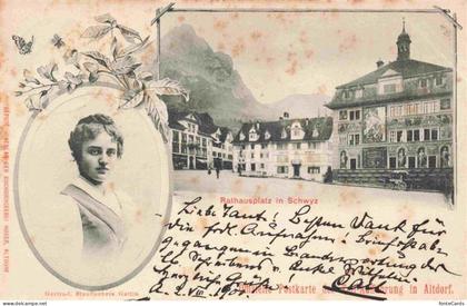 SCHWYZ SZ Rathausplatz