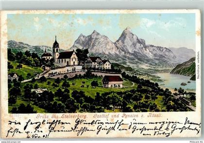6416 Steinerberg 1903 - Gasthaus Pension z. Rössli - 13123304