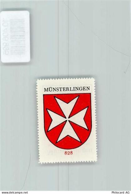 8596 Münsterlingen - Vignette Wappen Kaffee Hag 1920-1940 - 10406995